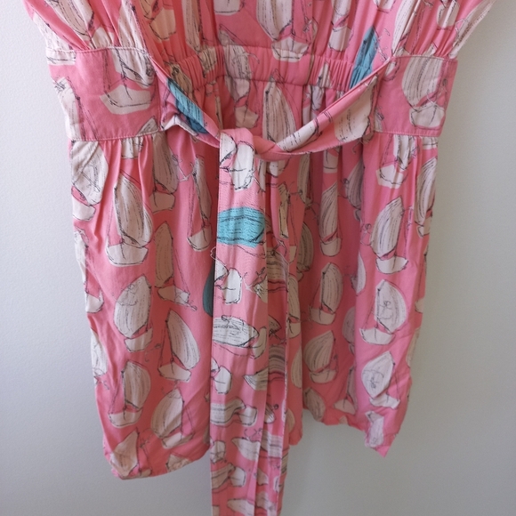Maeve Anthropologie Women's Tourista Sailboat Romper Size 6 US - Picture 8 of 17